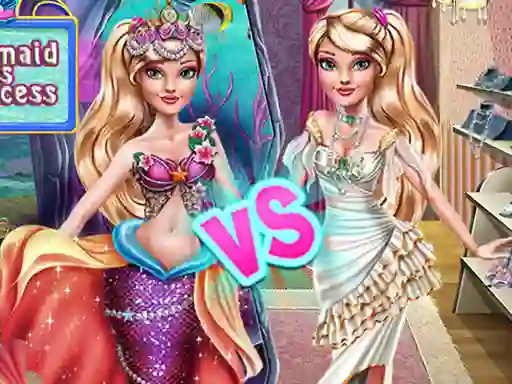 Jeu Ellie Mermaid vs Princess en ligne