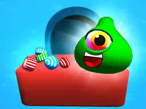 Jeu Candy Monsters Puzzle en ligne