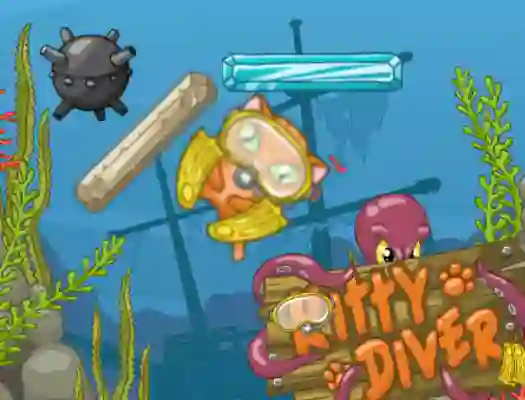 Jeu Kitty Diver en ligne
