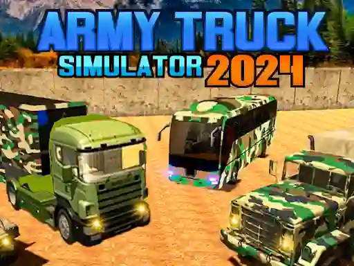 Jeu Army Truck Simulator 2024 en ligne