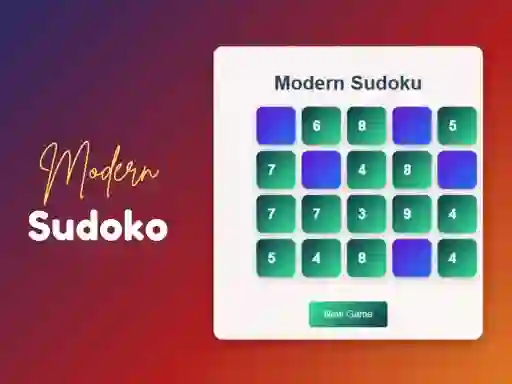 Jeu Modern Sudoku en ligne