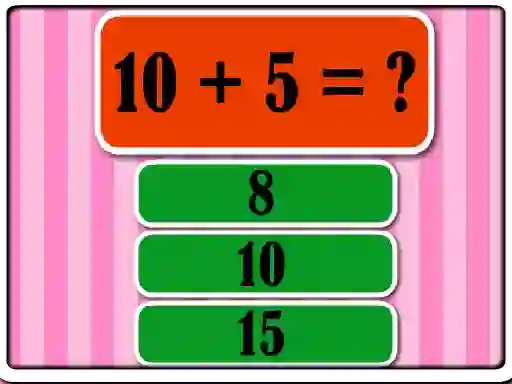 Jeu Math Test Challenge en ligne