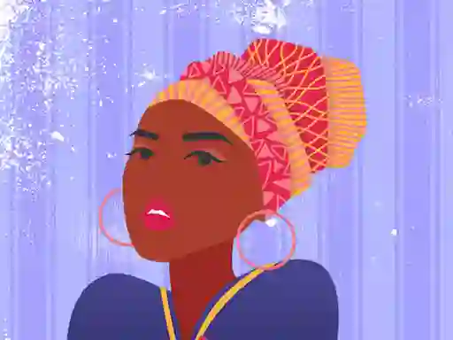 Jeu African Princess Jigsaw en ligne