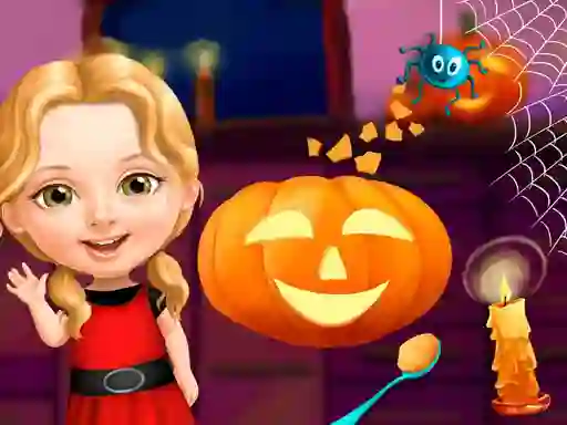 Jeu Sweet Baby Girl Halloween Fun en ligne