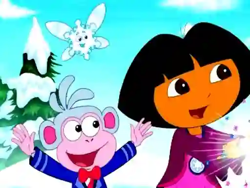 Jeu Dora Find 5 Differences en ligne