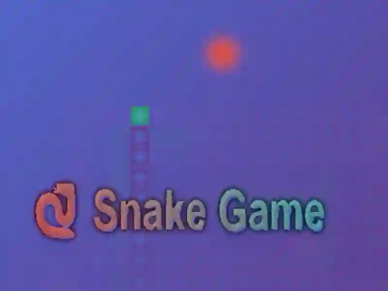 Jeu Snake game en ligne