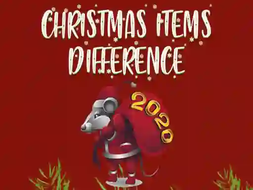 Jeu Christmas Items Differences en ligne