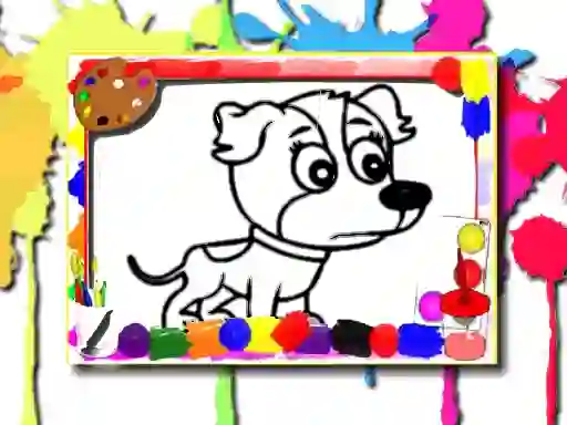 Jeu Dogs Coloring Book en ligne
