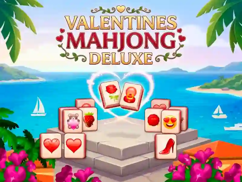 Jeu Valentines Mahjong Deluxe en ligne