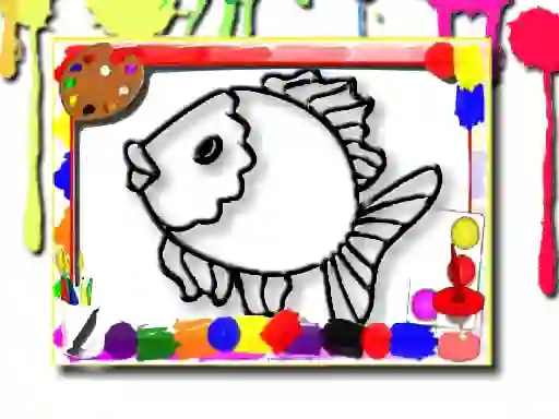 Jeu Fish Coloring Book en ligne