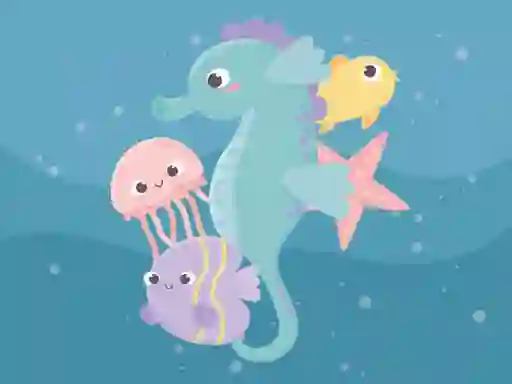 Jeu Adorable Fish Memory en ligne