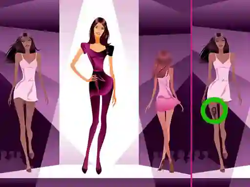Jeu Fashion Models Differences en ligne