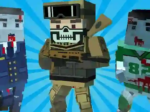 Jeu Blocky Shooting Arena 3D Pixel en ligne