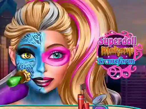 Jeu Super Doll Makeup Transform en ligne