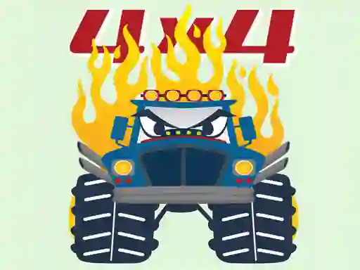 Jeu Monster Trucks Coloring Pages en ligne