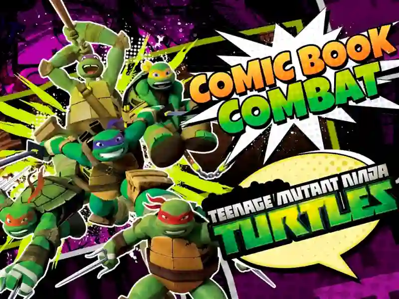 Jeu Teenage Mutant Ninja Turtles Comic book Combat en ligne