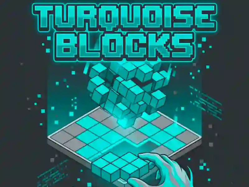 Jeu Turquoise Blocks en ligne