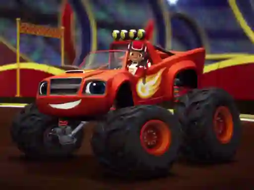Jeu Blaze Monster Trucks Hidden Stars en ligne