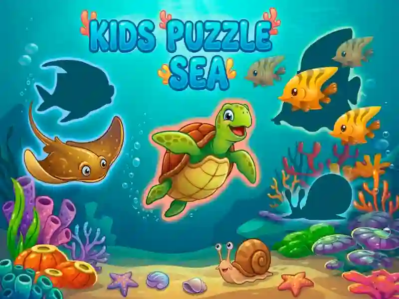Jeu Kids Puzzle Sea en ligne