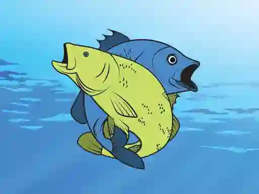 Jeu Friendly Fish Coloring en ligne