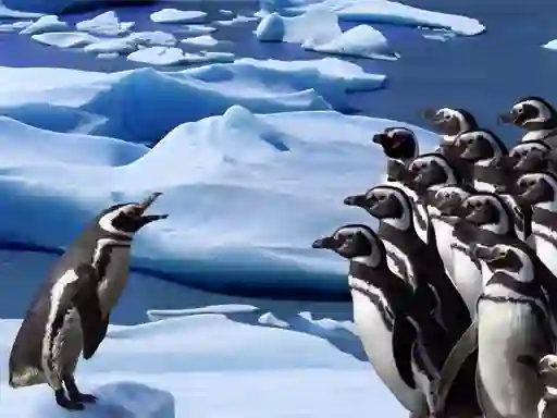 Jeu Penguins Slide en ligne