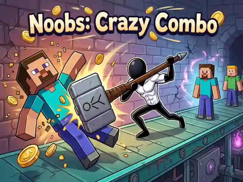 Jeu Noobs: Crazy Combo en ligne