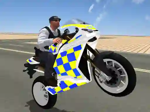 Jeu Super Stunt Police Bike Simulator 3D en ligne