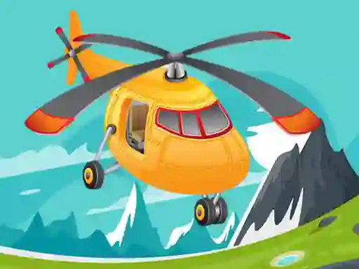 Jeu Helicopter Jigsaw en ligne