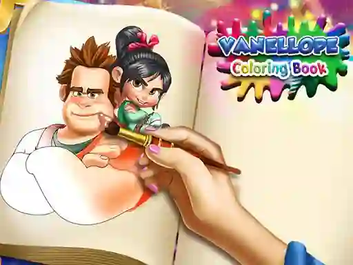 Jeu Vanellope Coloring Book en ligne