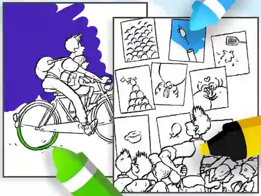 Jeu Coloring Mees Kees en ligne
