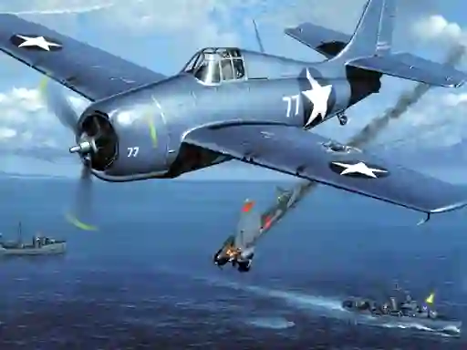 Jeu Aviation Art Air Combat Puzzle en ligne