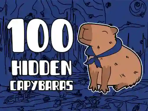 Jeu 100 Hidden Capybaras en ligne