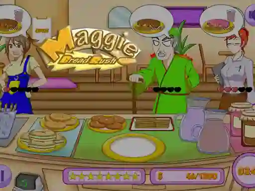 Jeu Maggie Bread Rush en ligne