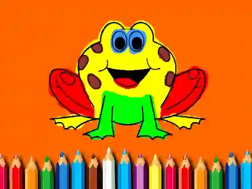 Jeu Back To School: Frog Coloring Book en ligne