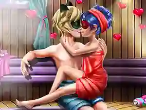 Jeu Dotted Girl Sauna Flirting en ligne