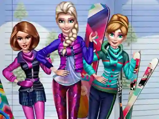 Jeu Winter Ski Trip en ligne