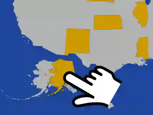 Jeu USA Map Challenge en ligne