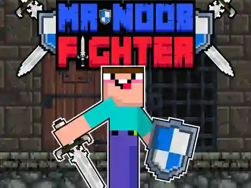 Jeu Mr Noob Fighter en ligne