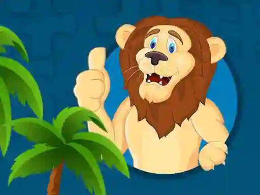 Jeu Strong Lions Jigsaw en ligne