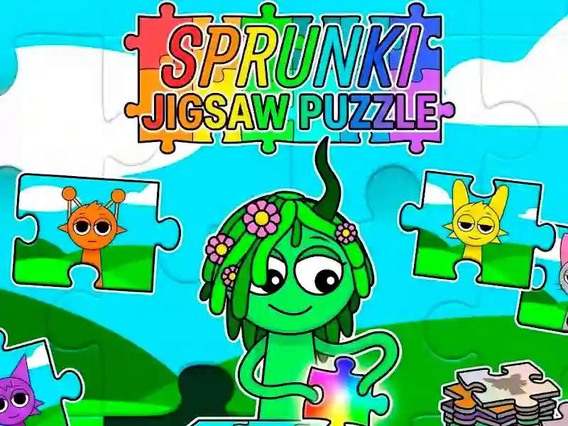 Jeu Sprunki Jigsaw Puzzle en ligne
