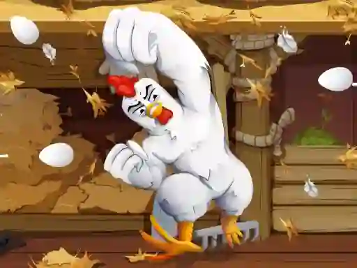 Jeu Angry Chicken: Egg Madness en ligne
