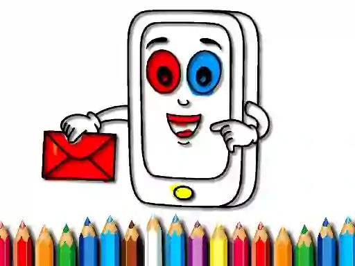 Jeu Mobile Phone Coloring Book en ligne