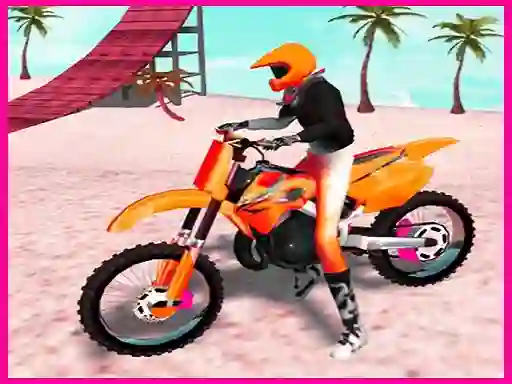 Jeu Motocross Beach Jumping Bike Stunt en ligne