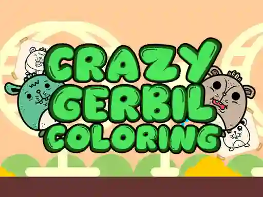 Jeu Crazy Gerbil Coloring en ligne