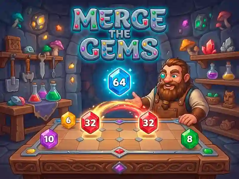 Jeu Merge the Gems en ligne