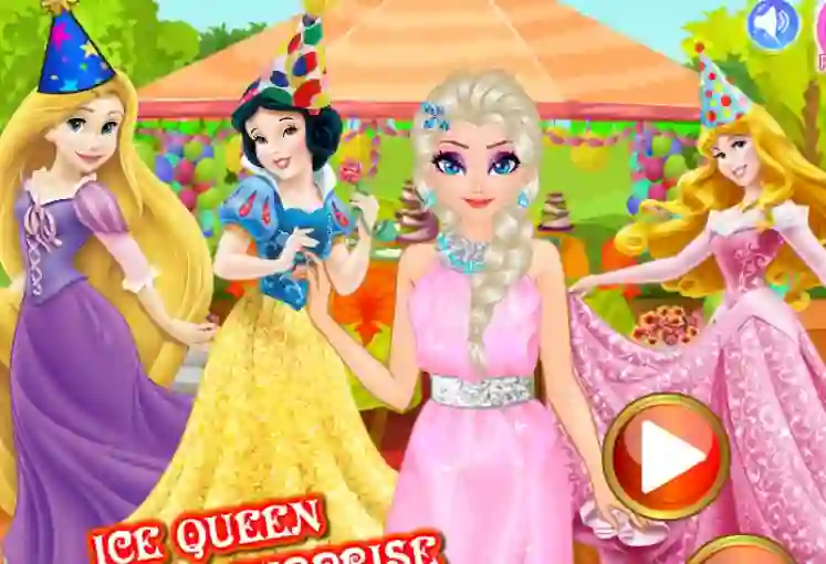 Jeu Ice Queen Birthday Surprise en ligne