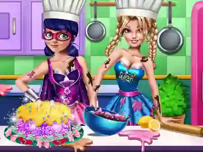Jeu SuperHero Cooking Contest en ligne