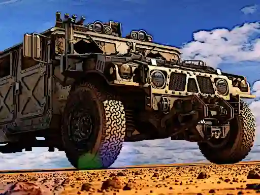 Jeu Military Transport Vehicle en ligne
