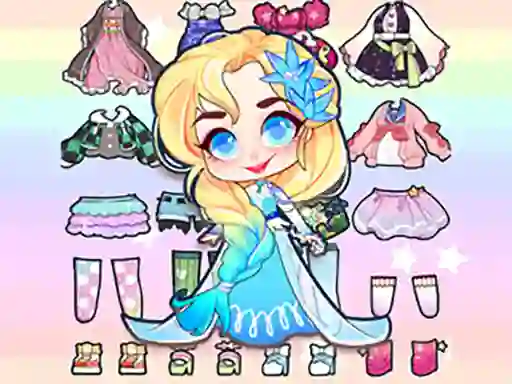 Jeu Hair Doll Dress Up World en ligne