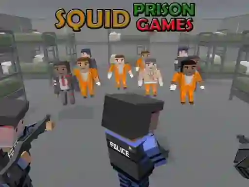 Jeu Squid Prison Games en ligne